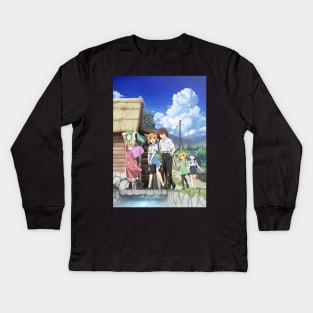 Higurashi no Naku Koro ni Gou Kids Long Sleeve T-Shirt